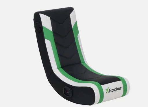X Rocker Horizon RGB Lighting 2.0 Wired Floor Rocker Gaming Chair