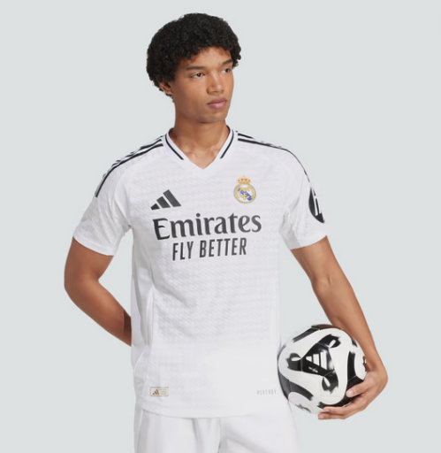 Adidas Real Madrid 24/25 Home Authentic Jersey