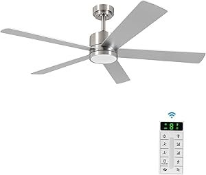 Ceiling Fan with Lights and Remote Control