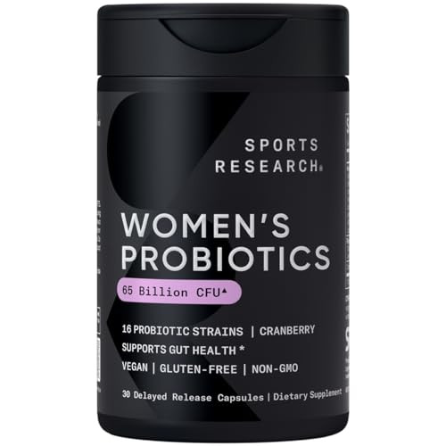 Sports Research Women's Probiotics Veggie Capsules