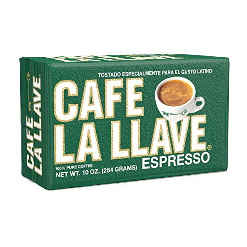 Cafe La Llave Dark Roast Ground Espresso Coffee