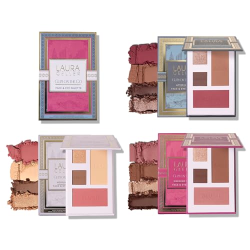 LAURA GELLER NEW YORK Glam On the Go Eyeshadow & Blush Palettes 3-Pack Deal