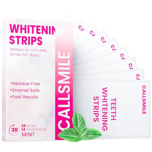 Teeth Whitening Strips - Mint, 14 Treatments
