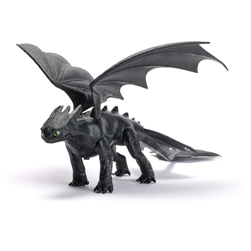 DreamWorks Dragons Plasma Sounds Night Fury Action Figure Dragon Toy Deal