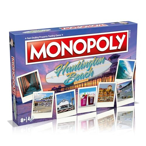 Monopoly Huntington Beach Edition Board Game