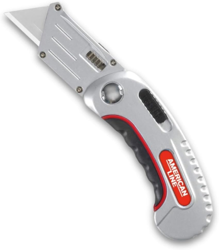 American Line Folding Utility Knife with 6 Blades