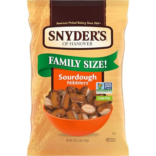 Snyder's of Hanover Sourdough Nibblers Pretzels, 16 Oz