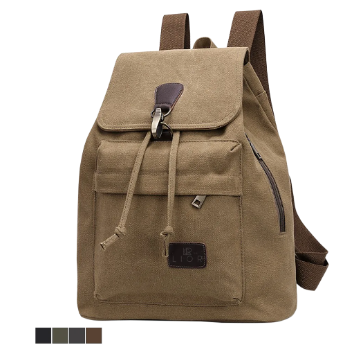 Canvas Backpack - Many Colors 