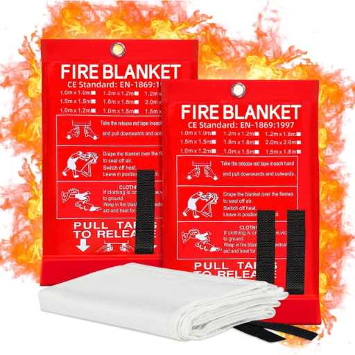 Emergency Fire Blanket 2-Pack