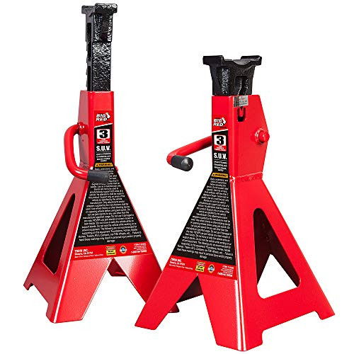 Big Red Torin Steel Jack Stands W/6000 Lb Capacity