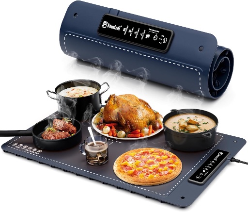 Electric Warming Mat for Food with Timer
