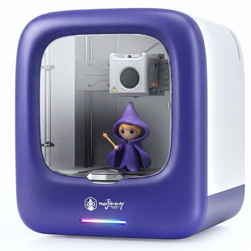 3D Printer for Kids, Safe Enclosed Design, Purple Deal