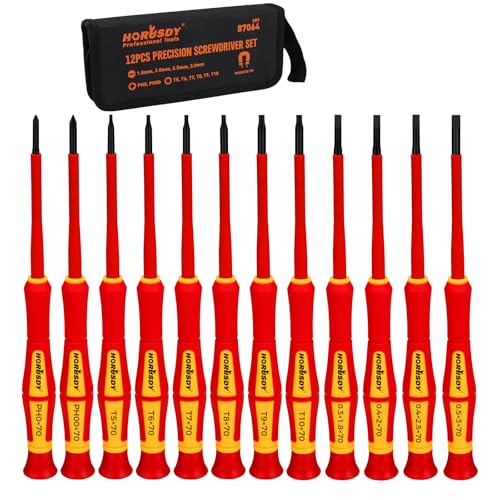 12-Piece Precision Insulated Screwdriver Set 1000V