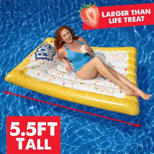 Giant 5.5' Pop-Tarts Inflatable Pool Float