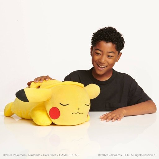 18" Pokémon Pikachu Sleeping Plush Buddy