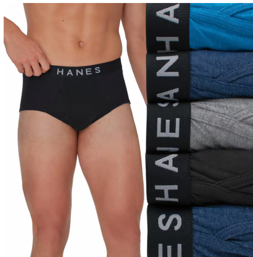 Men's Hanes Ultimate Comfort Blend Briefs 5-Pack