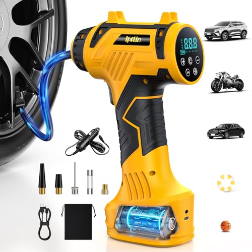 9600mAh Tire Inflator Portable Air Compressor  Deal