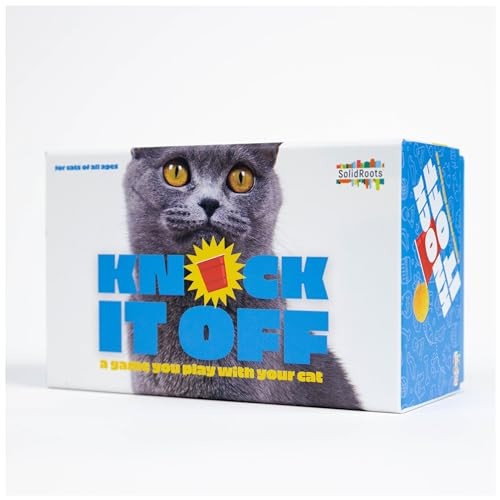 Spin Master Games SolidRoots Knock It Off: A Game for Cat Owners
