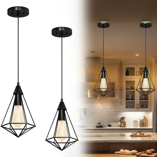 DWVO 2-Pack Pendant Lights Fixture
