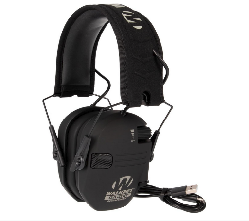 Walker's Razor Rechargeable Safety Earmuffs