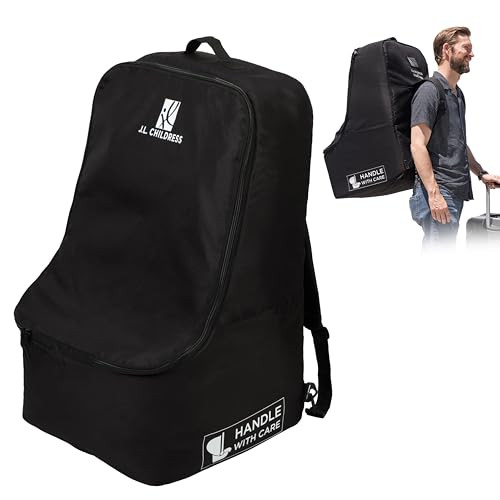 J.L. Childress Padded Backpack Car Seat Travel Bag