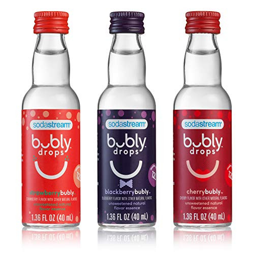 3 Pack of Sodastream bubly Drops Berry Bliss Variety Pack, 4 Fl. Oz. 