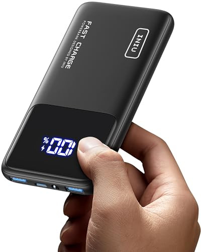 INIU 10,000 mAh 22.5W PD 3.0 QC4+ USB-C Portable Power Bank