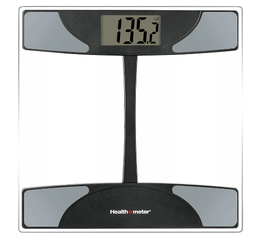 Health-o-Meter Digital Glass Body Weight Tracking Bathroom Scale