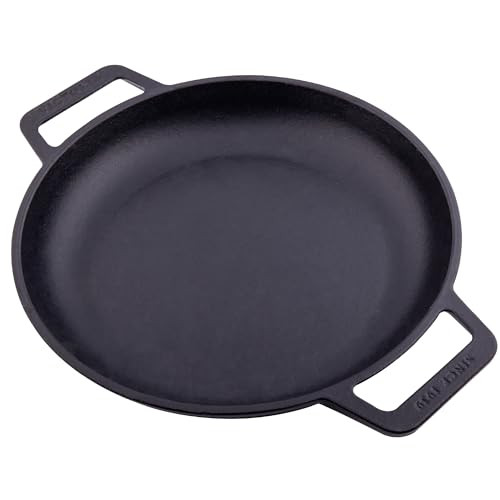 Victoria 10" Cast Iron Round Skillet