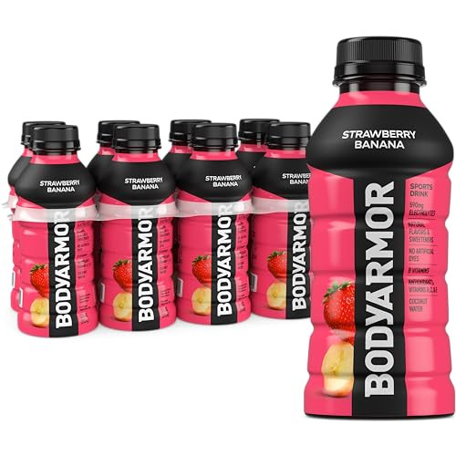 8-Pack 12-Oz BODYARMOR Sports Drink Beverage (Strawberry Banana)