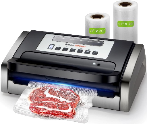 Food Vacuum Sealer with Easy Handle Design