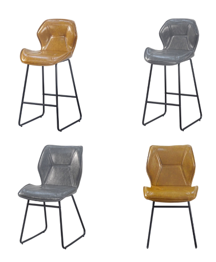 PU Leather Dining Chairs (Set of 2)