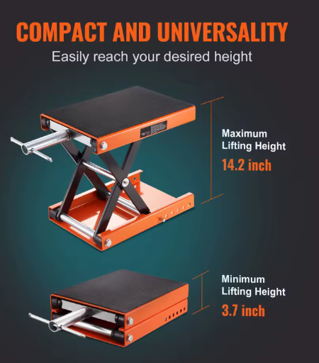 SucceBuy Motorcycle Scissor Lift Jack