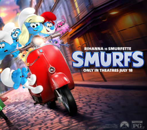 Fandango Smurfs Ticket Offer