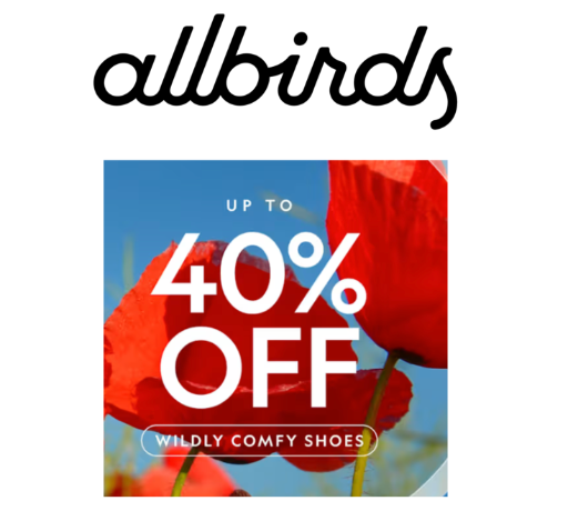 Allbirds Memorial Day Sale