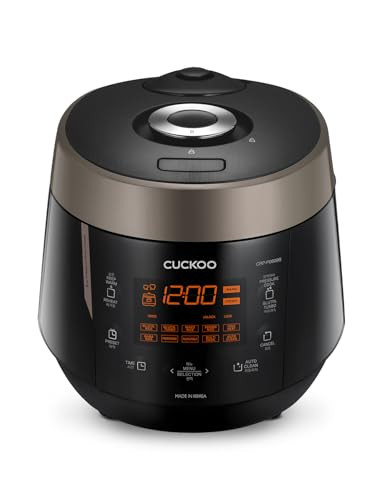6-Cup Cuckoo High Electric Heating Pressure Rice Cooker & Warmer w/ Voice Navigation (CRP-P0609S)