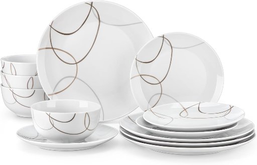 Porcelain Dinnerware Sets 12 pieces