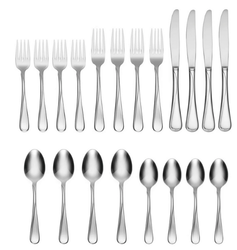 Oneida or Jubilee Flatware Set, 20 PC, Serves 4