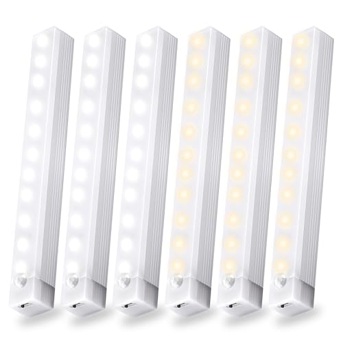 Motion Sensor Under Cabinet Light 6-Pack Deal