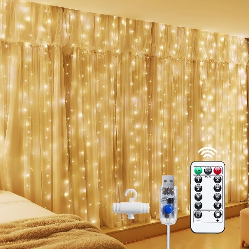 Brightown USB LED Fairy Curtain Lights
