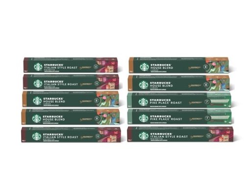 Starbucks by Nespresso Espresso, 100 Count