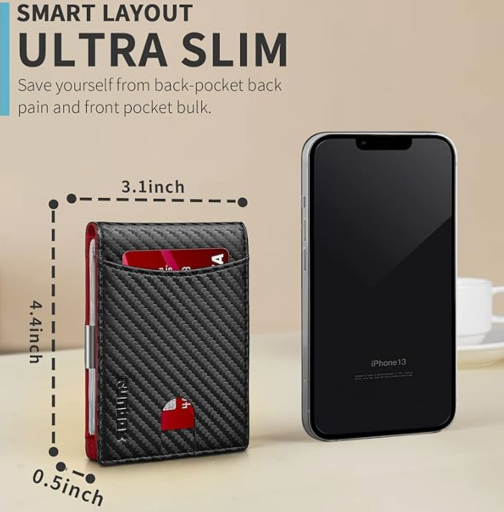 Slim Money Clip Wallets