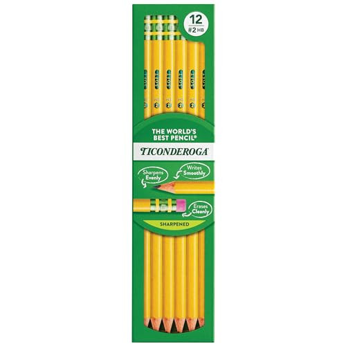 Ticonderoga Wood-Cased Pencils
