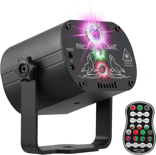 DJ Disco Stage Party Lights with Remote