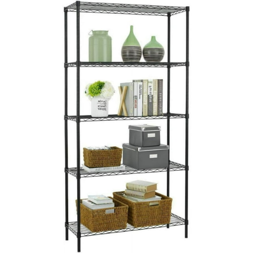 5-Tier BestOffice Wire Shelving Unit