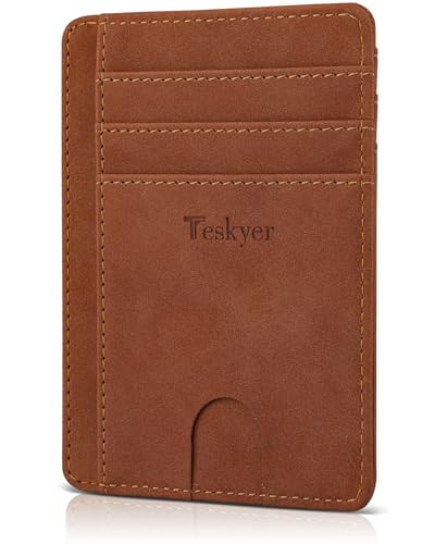 Teskyer Slim Wallet for Men