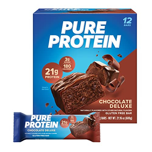 Pure Protein Bars Chocolate Deluxe 12 Count