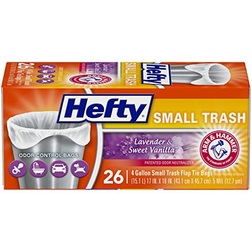 Hefty Strong Drawstring Tall Kitchen Trash Bags