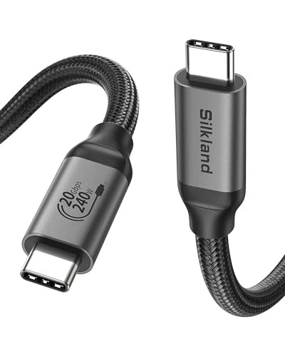 USB-C Cable with 240W Charging and 8K Video