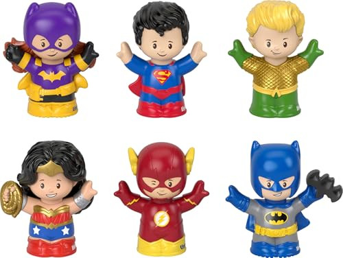 Fisher-Price Little People DC Super Friends Crime-Fighting Figure Pack